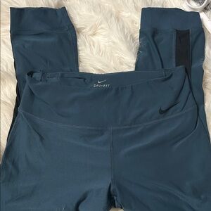 Nike drii-fit Teal Leggings